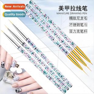 Nail art brushes tools 3 sets acrylic nails crystal sculptur
