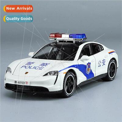 1 32 simulation Porsche Tecan alloy sound light back to chil