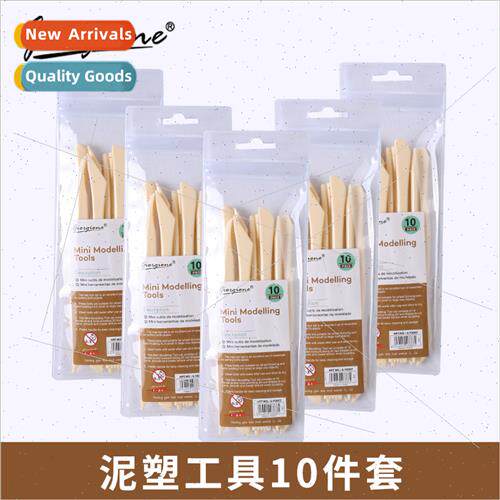 Plastic Soft Ceramic Clay Tools 10 Pcs Set Children DIY Scul