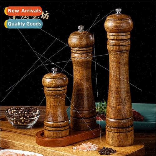 Manual 5 inch 8 inch 10 inch grinder pepper grinder oak pepp