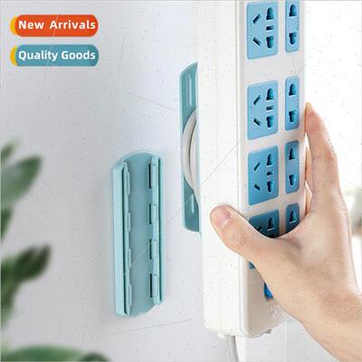 Plug fixer removable cable winding wall mounted router shelf