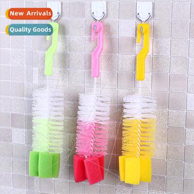 Thermos Cup Brush Bottle Brush Glass Brush Kchen Sponge Long
