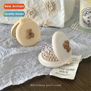Cute ltle comb mini air cushion comb massage ladies portable
