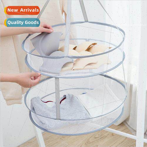 Double sun clothes basket foldable windprounderwear sun clot