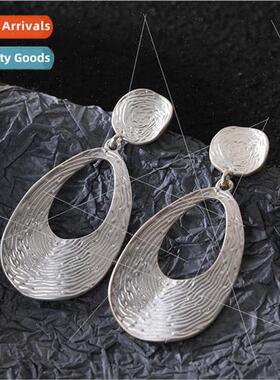 Fashion Premium Matte Irregular Geometric Alloy Earrings Del