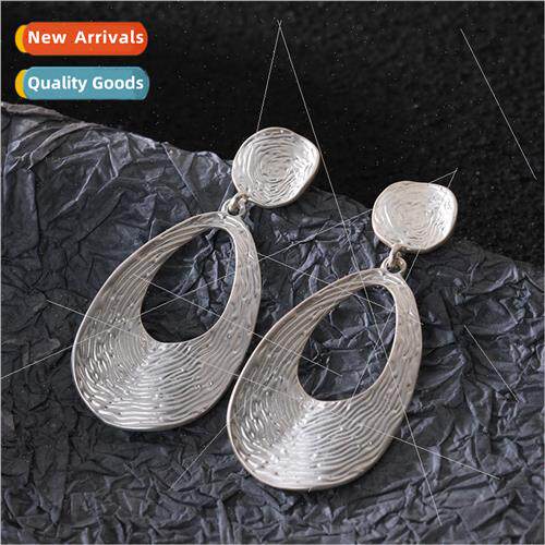 Fashion Premium Matte Irregular Geometric Alloy Earrings Del