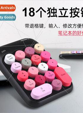 Ferris Bueller X910 Wireless 2.4G Numeric Keypad Retro Color