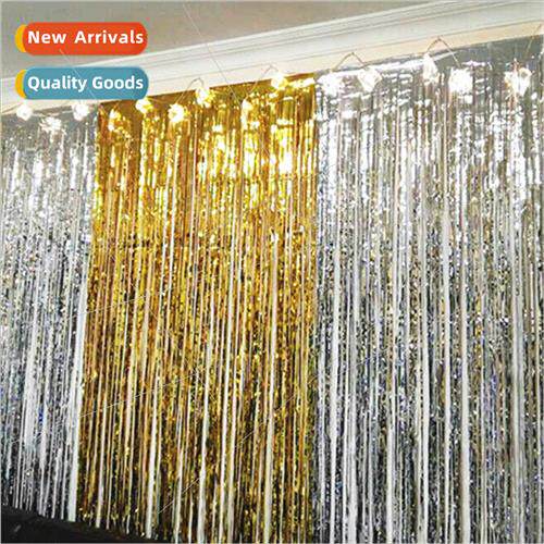 2 meters high 1 meter wide rain curtain tassel curtain Birth