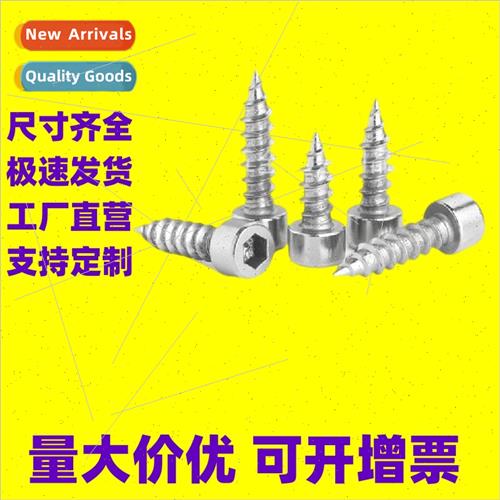 304 hexagon socket head tapping screws model self-tapping so