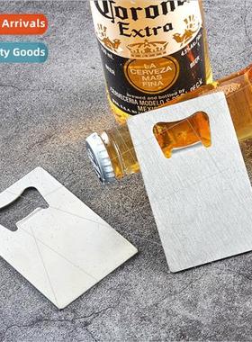 Beer bottle opener stainless steel creative cred card open b