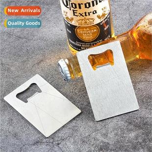 Beer bottle opener stainless steel creative cred card open b