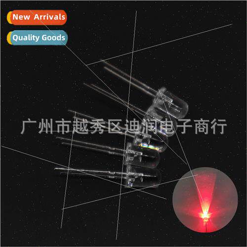 5mm whe hair red round head bright edge F5 red light red sho