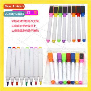 Blackboard marker Water-soluble liquid chalk erasable LED li