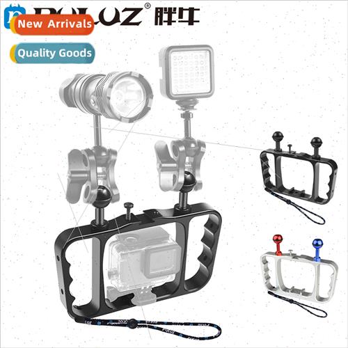 适用DJI Osmo Action Diving Photo Mount Gopro Handheld Photo