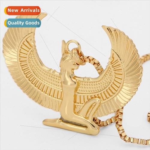 Europe Gold Punk Long Chain Hip Hop Eagle Egyptian Fashion C