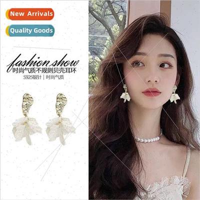 Ethnic wind colorful tassel earrings female delicate niche s