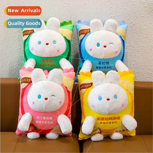 Cute potato chip doll rabb plush toys cartoon Rz snacks chil