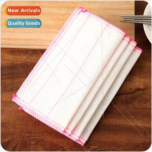 Home supplies cotton yarn dishcloth stain removal cleaning r
