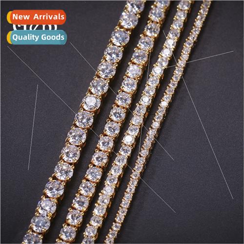 Hip Hop 2mm Zirconia Tennis Bracelet Bracelet Fine Row Zirco