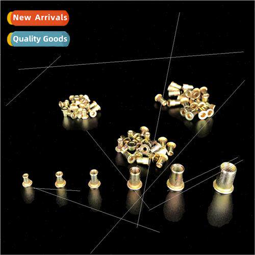 Rivet Nuts 50PCS Bag M3-M10 Colorful Zinc Plated Bagged Scre