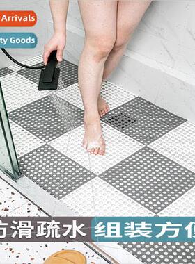 Bathroom -slip mat splicing cuttable shower floor mats full