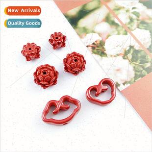 auspicious sback lotus lock Imperial Ruyi cinnabar cloud