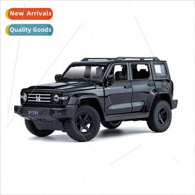 1:24 Tank 300 key alloy off-road vehicle model sound light b