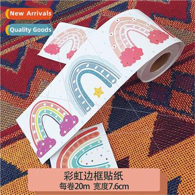 CM2107018 B Stickers Rainbow Stickers Chalkboard Rainbow Sti