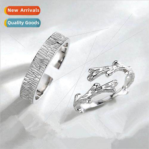 Korea fashion e vine couple ring creative wood has branch Mo