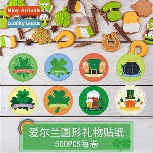 CM2108013 St. Patrick Day Stickers Irish Festival Shamrock S