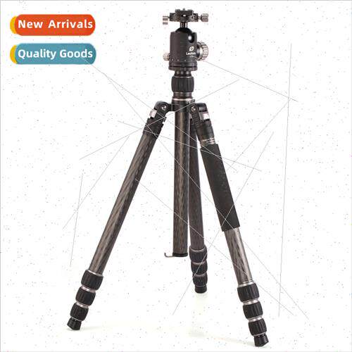 LE-324C+CB-46 Dual Panoramic Head Carbon Fiber Tripod Revers