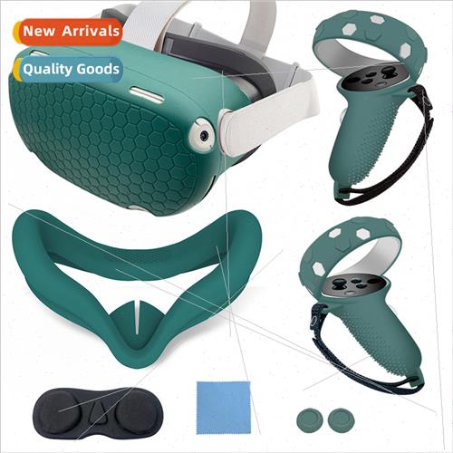 Oculus quest 2 full wrap grip silicone protective case VR co