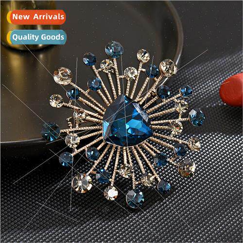 High-grade Europe Austrian crystal fire e silver flower fire