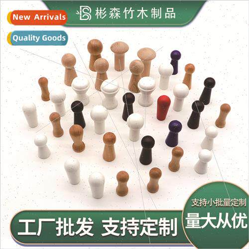 Solid wood hooks Europe creative closet coat hooks bathroom