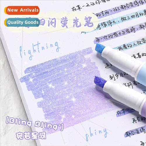 Glter PenStudent MarkerHandbook Pen12 Color Jelly PenErasabl