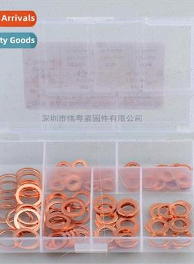 120pcs M5-M12 Copper washer Copper Oil Seal Sealing Washer C