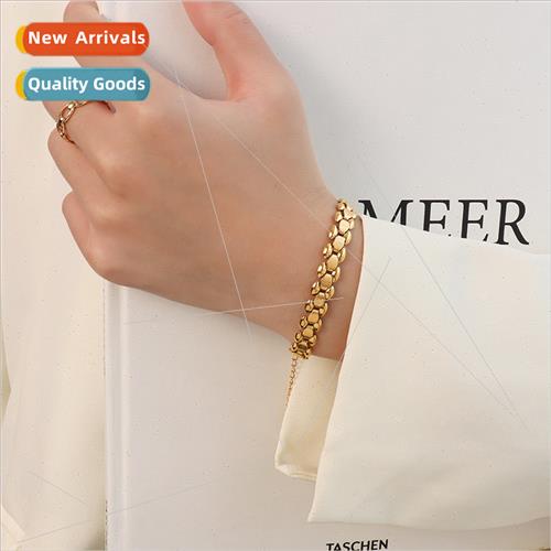 Europe ins bracelet women wider watch chain jewelry tanium s