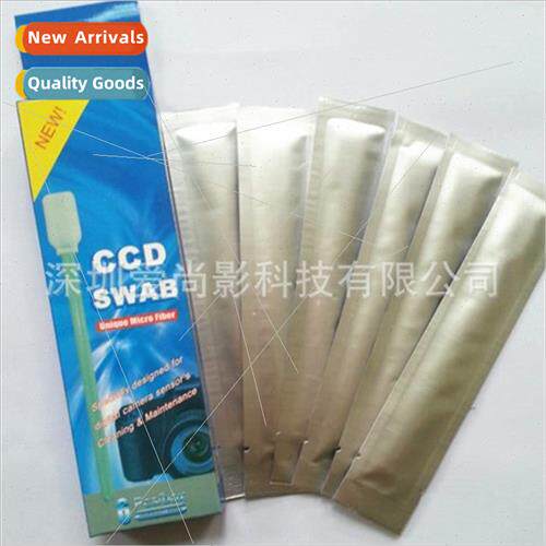CCD SWAB Camera CCD Cleaning Swabs 6pcs Plastic Box Set