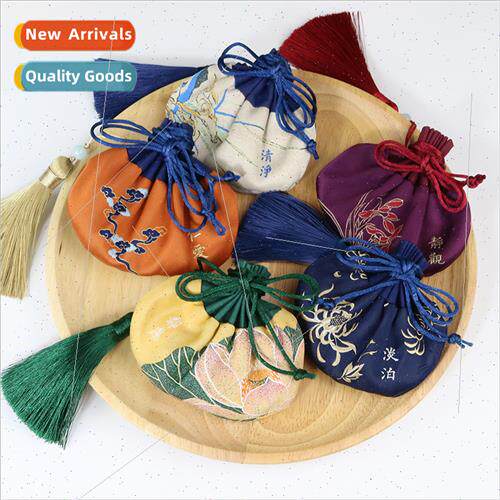 Incense bag lotus flower bag ancient embroidery scented bag