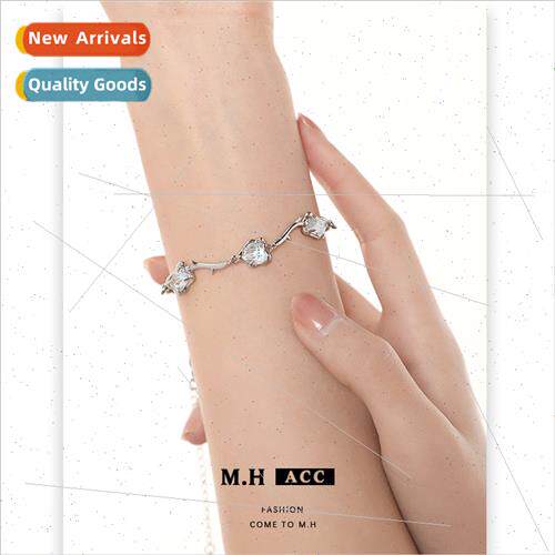 Fantasy blue love bracelet female new simple cold wind acces