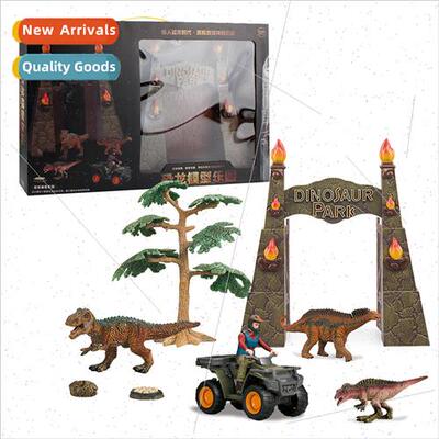 Model Set Solid Tyrannosaurus Rex Mannequin Creative Sandbox