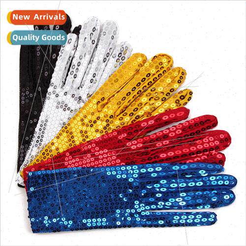 June 1st Childrens Day Permance Gloves Sequin Gloves Dance P