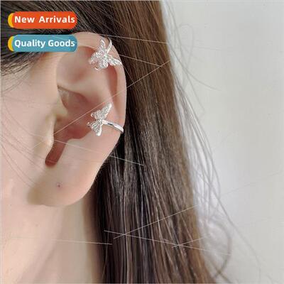 Muscle butterfly ear clips niche ins sweet cool hot girl irr