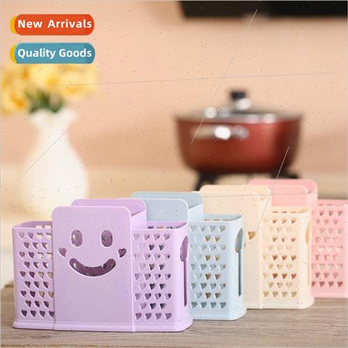 Smiley Chopstick CageMulti-functional Chopstick HolderPlasti