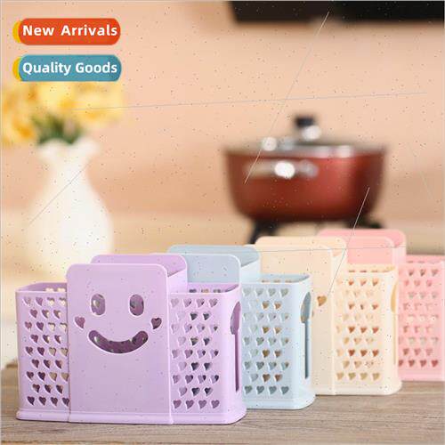 Smiley Chopstick CageMulti-functional Chopstick HolderPlasti