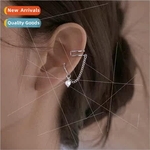Tassel whout ear hole ear bone clip female hundred double la