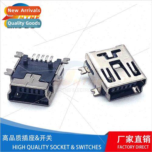 MINI USB 5P countersunk board 1.0mm full stick mini 5P conne