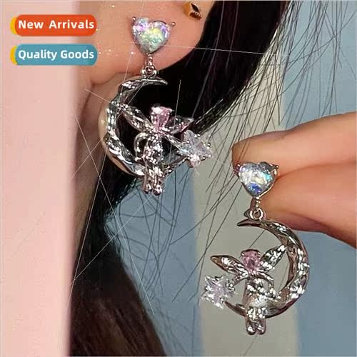 Love Zirconia Star Stud Earrings 2023 Summer Earrings che Mo
