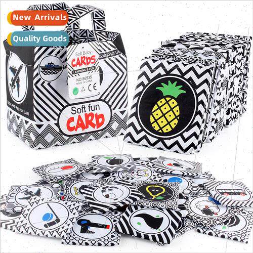 New baby tearable intellectual fun letter cards portable set