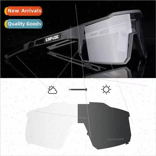 Color-changing cycling glasses outdoor windpromen women myop